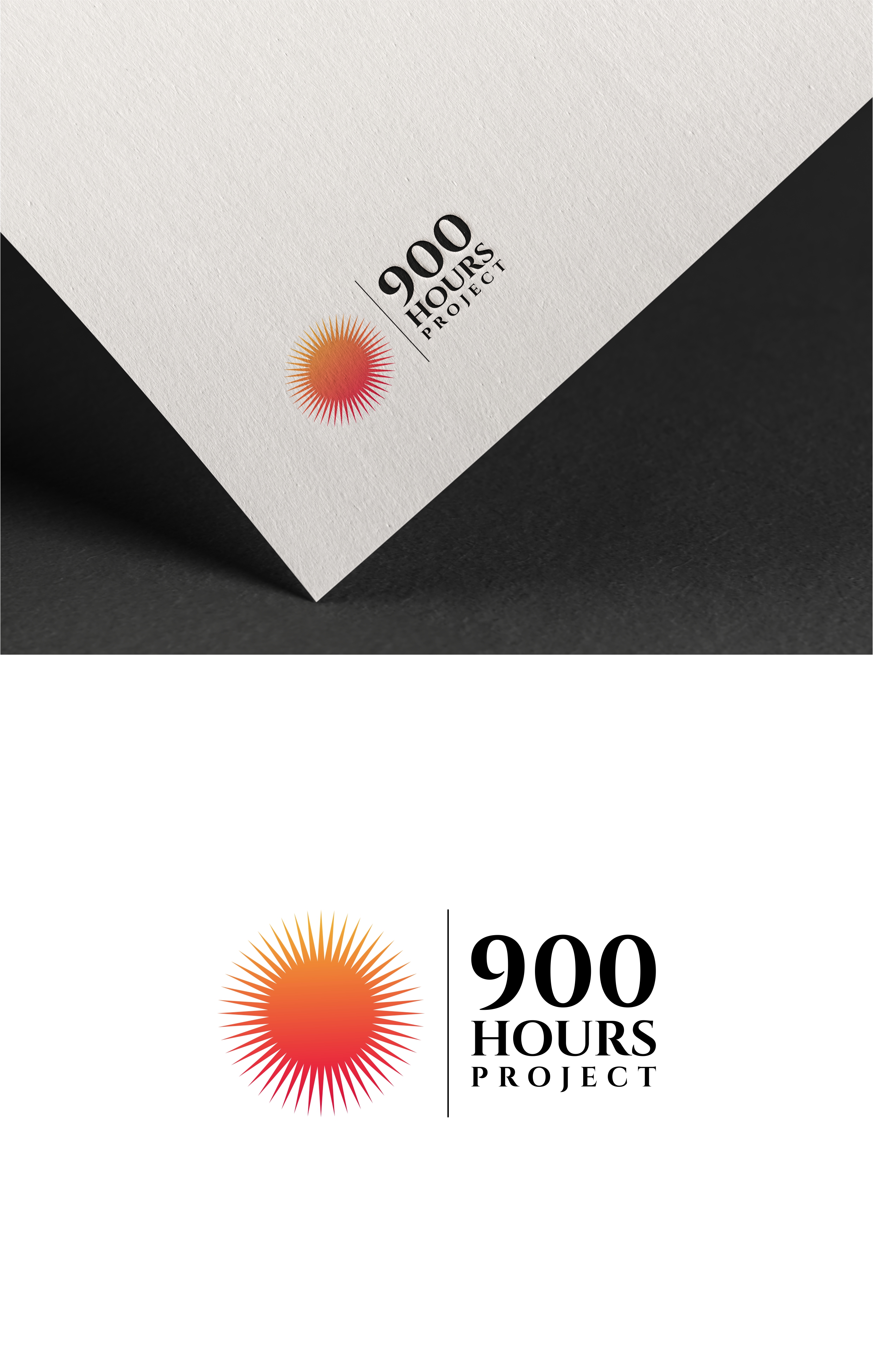 Logo Design by Tiono for 900 Hours Project | Design #37605125