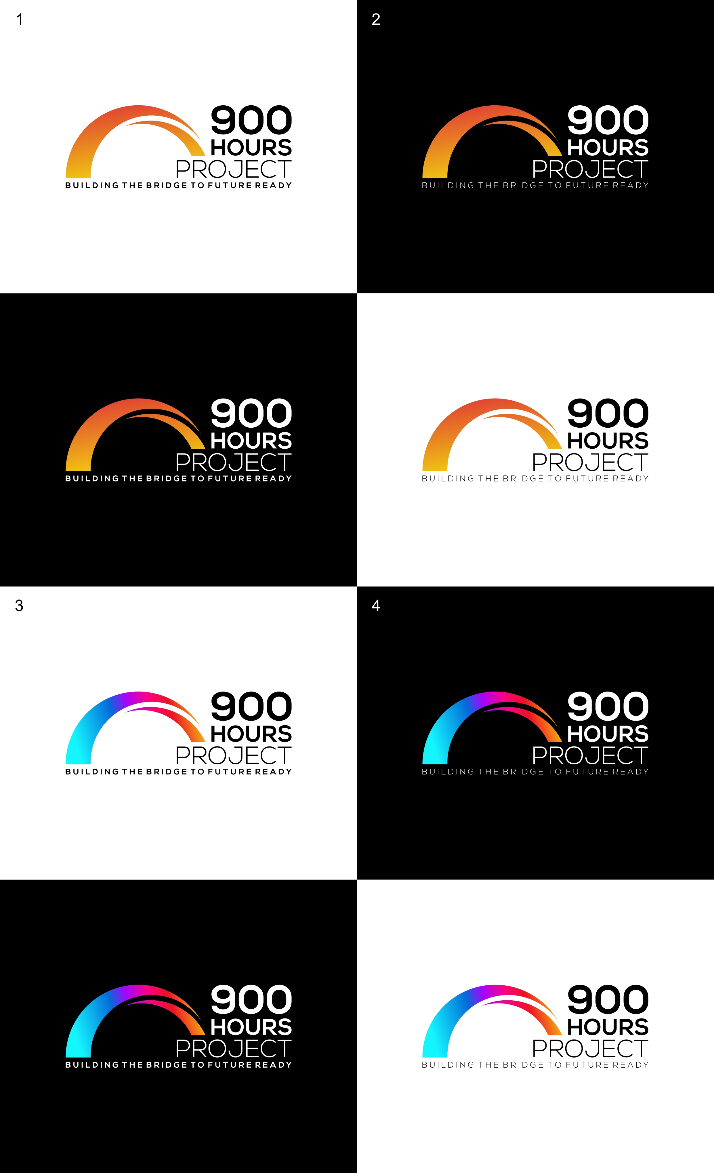 Logo Design by Tiono for 900 Hours Project | Design #37608352