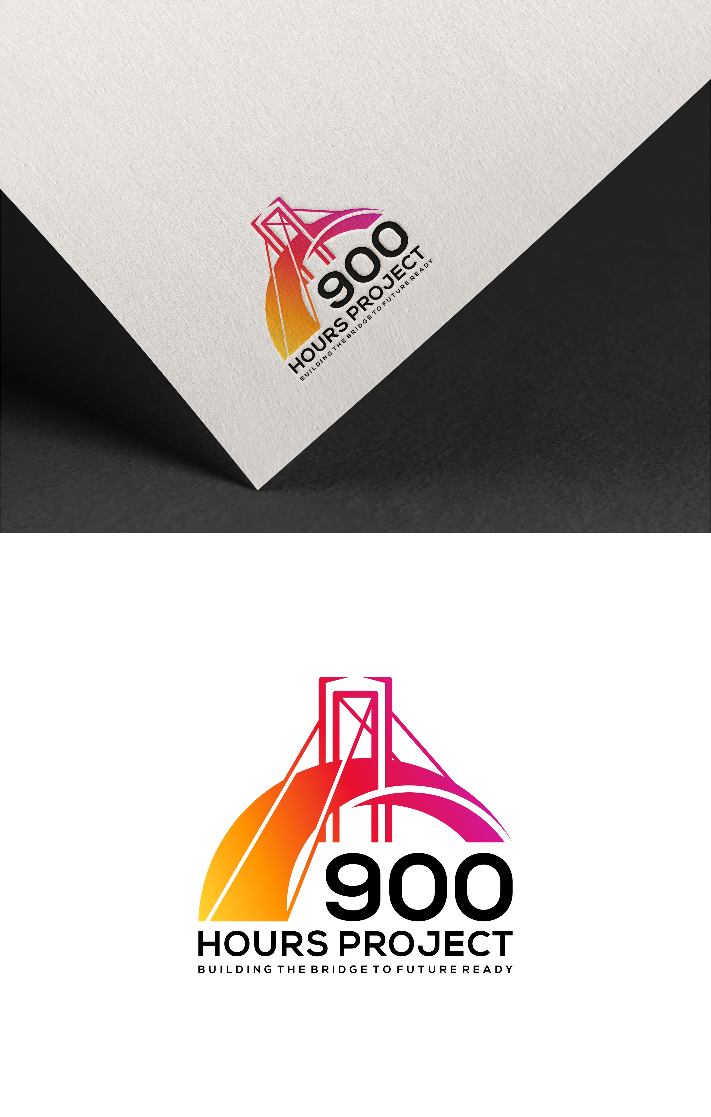 Logo Design by Tiono for 900 Hours Project | Design #37610238