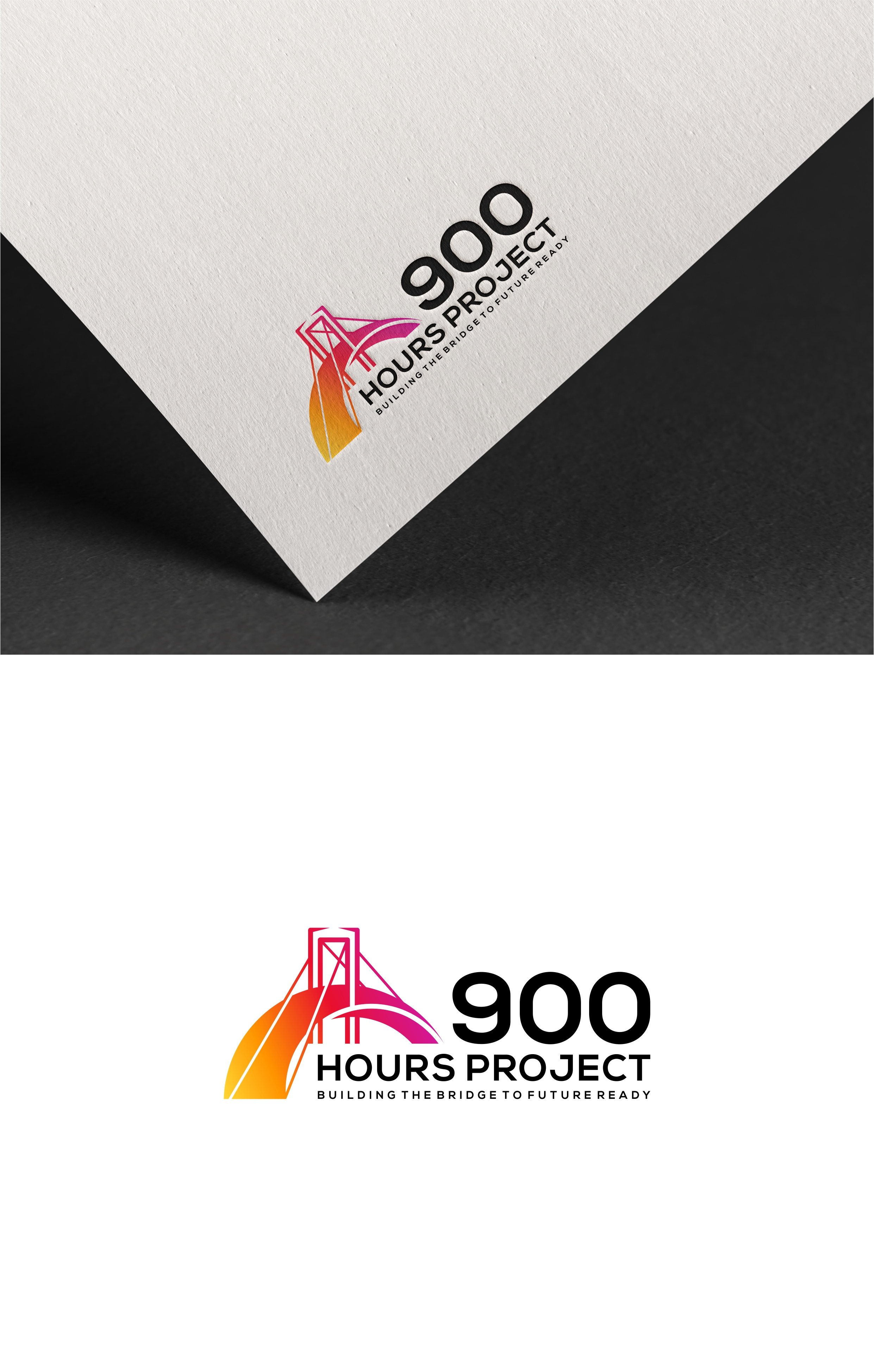 Logo Design by Tiono for 900 Hours Project | Design #37610264