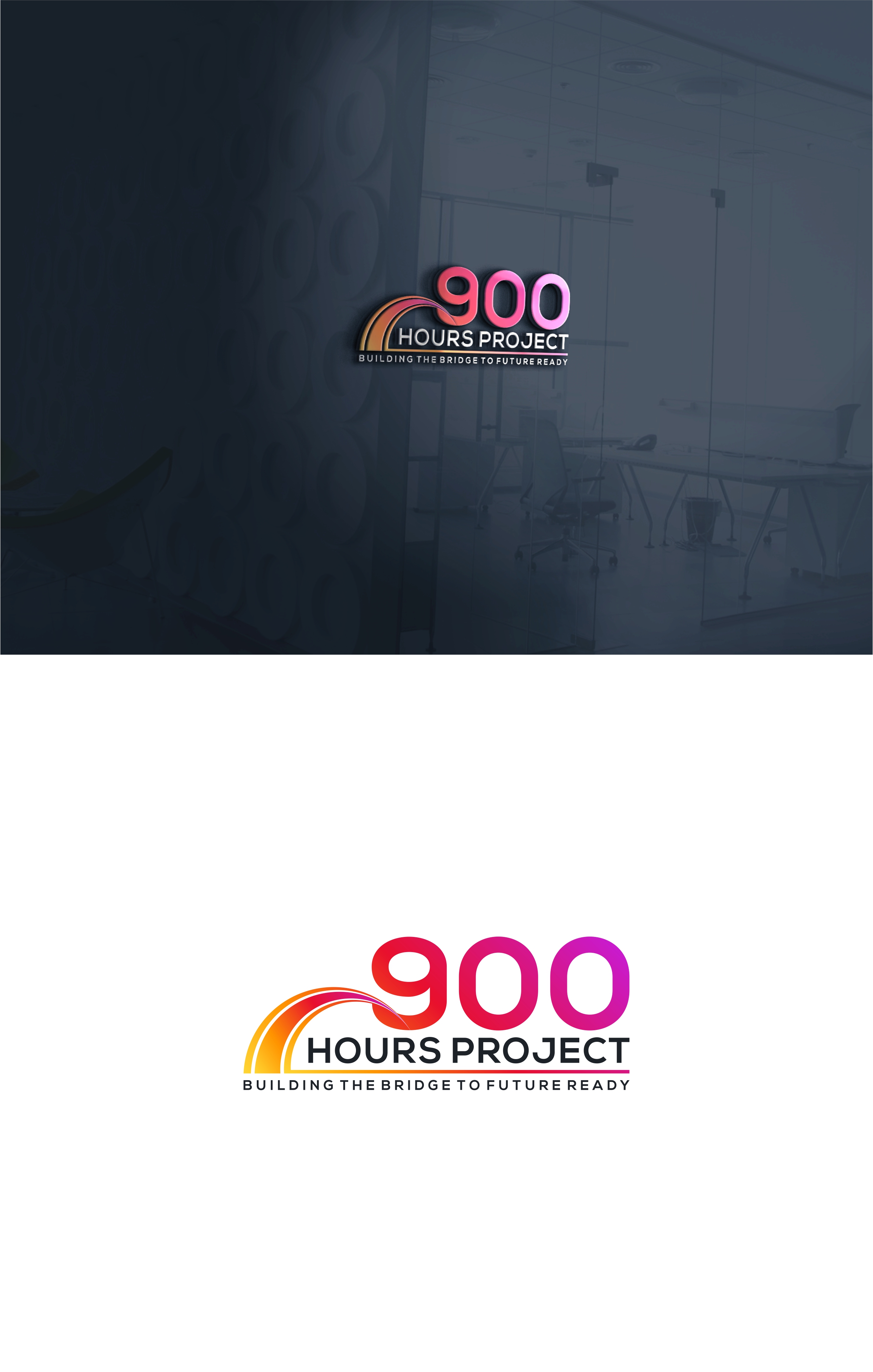 Logo Design by Tiono for 900 Hours Project | Design #37615426
