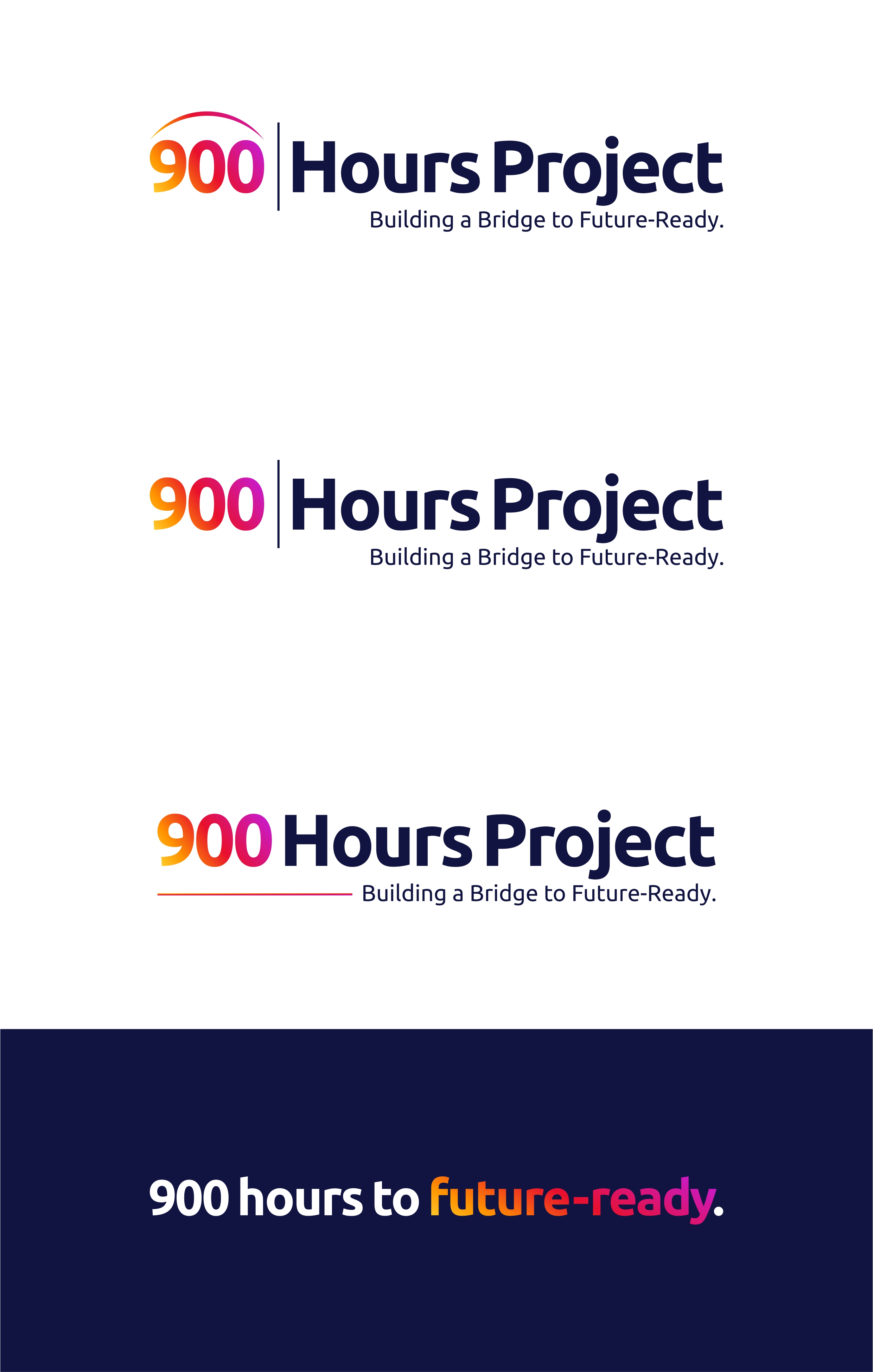 Logo Design by Tiono for 900 Hours Project | Design #37629708