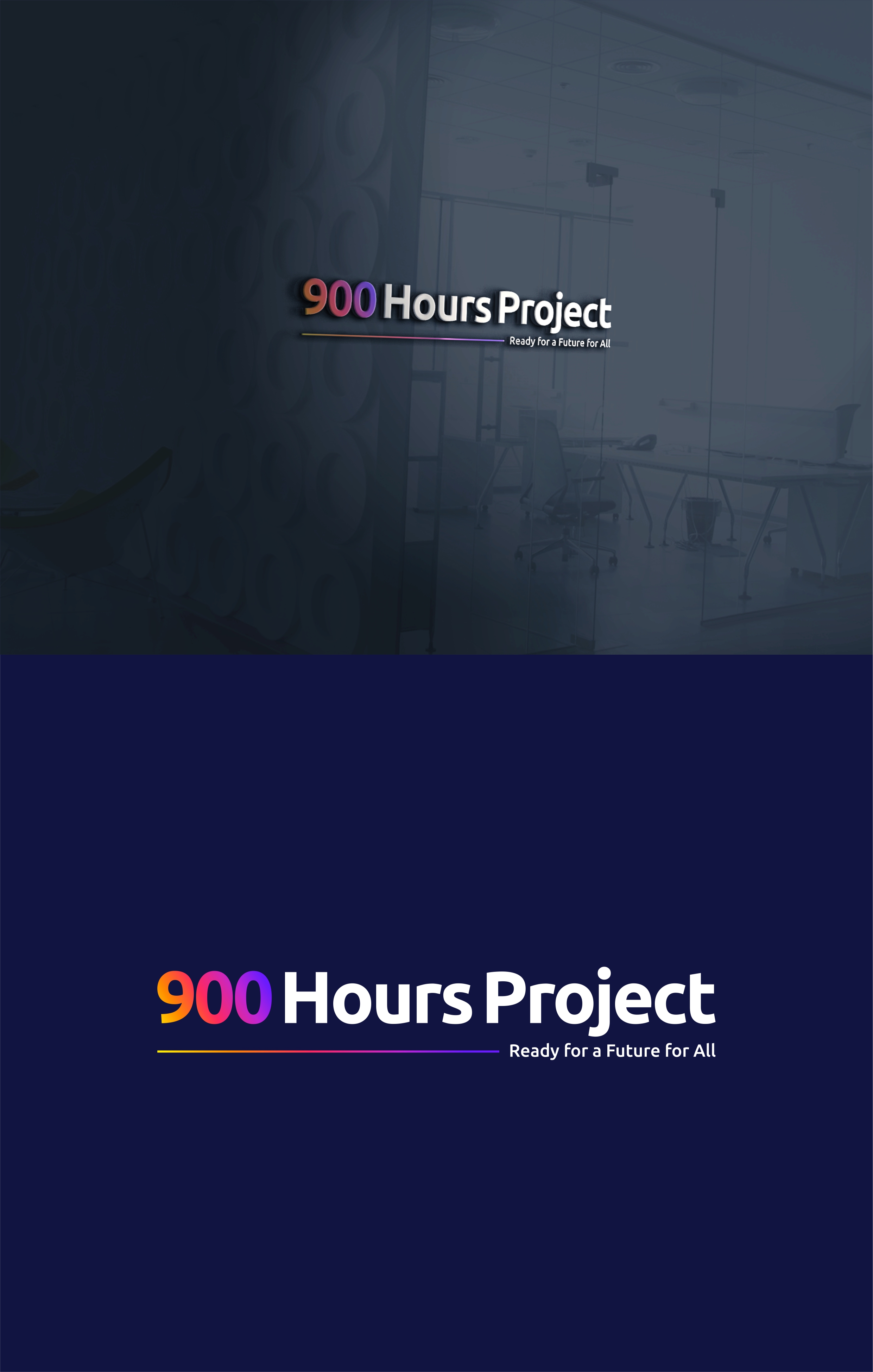 Logo Design by Tiono for 900 Hours Project | Design #37654069