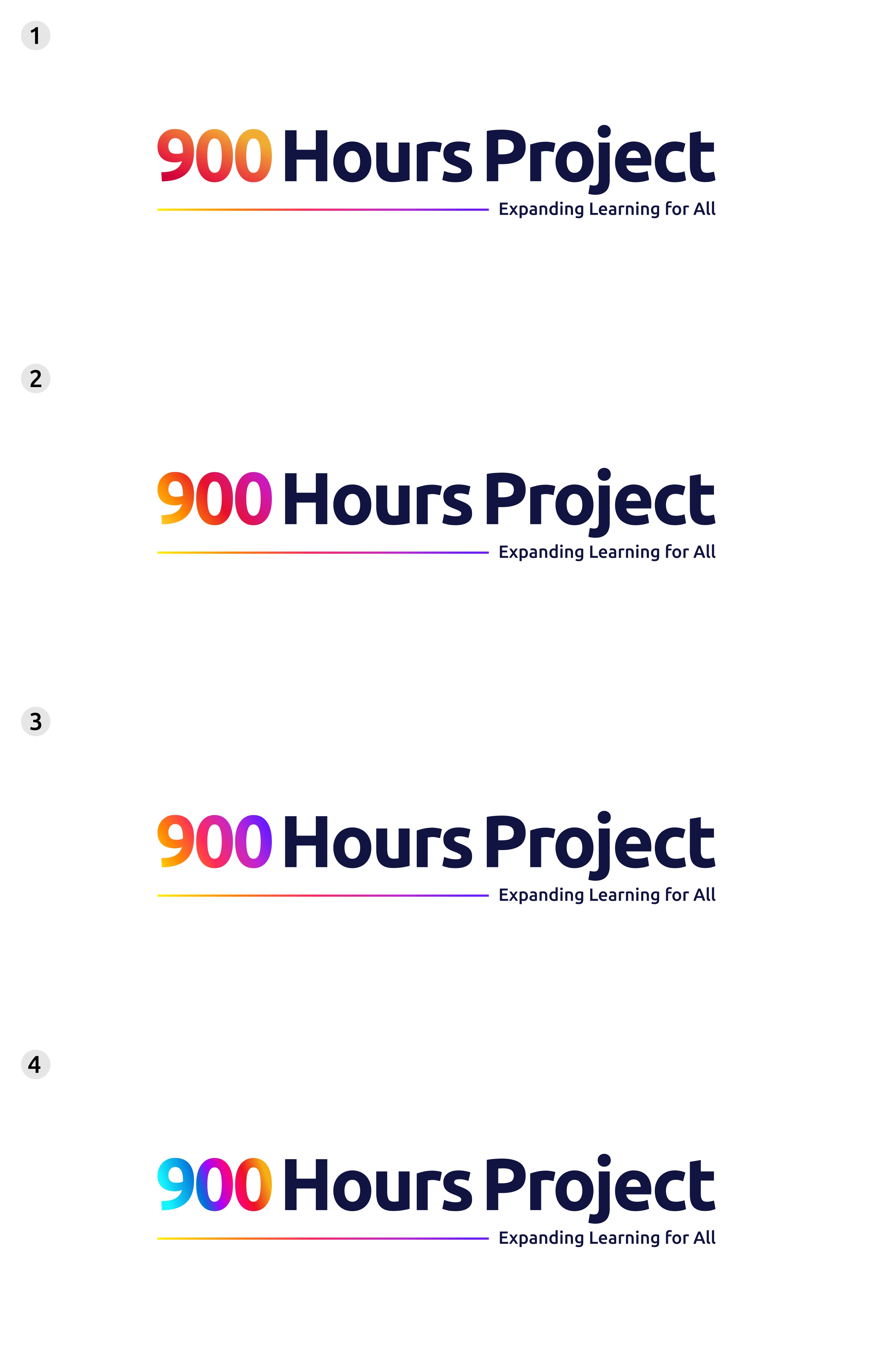 Logo Design by Tiono for 900 Hours Project | Design #37659526
