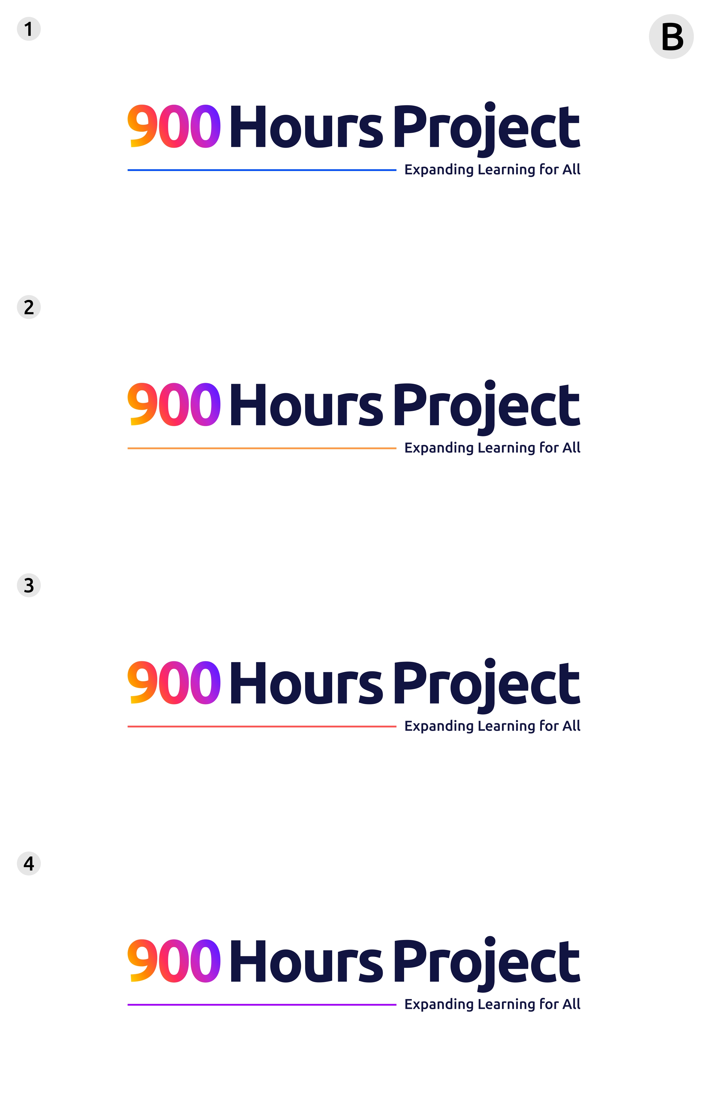 Logo Design by Tiono for 900 Hours Project | Design #37672520