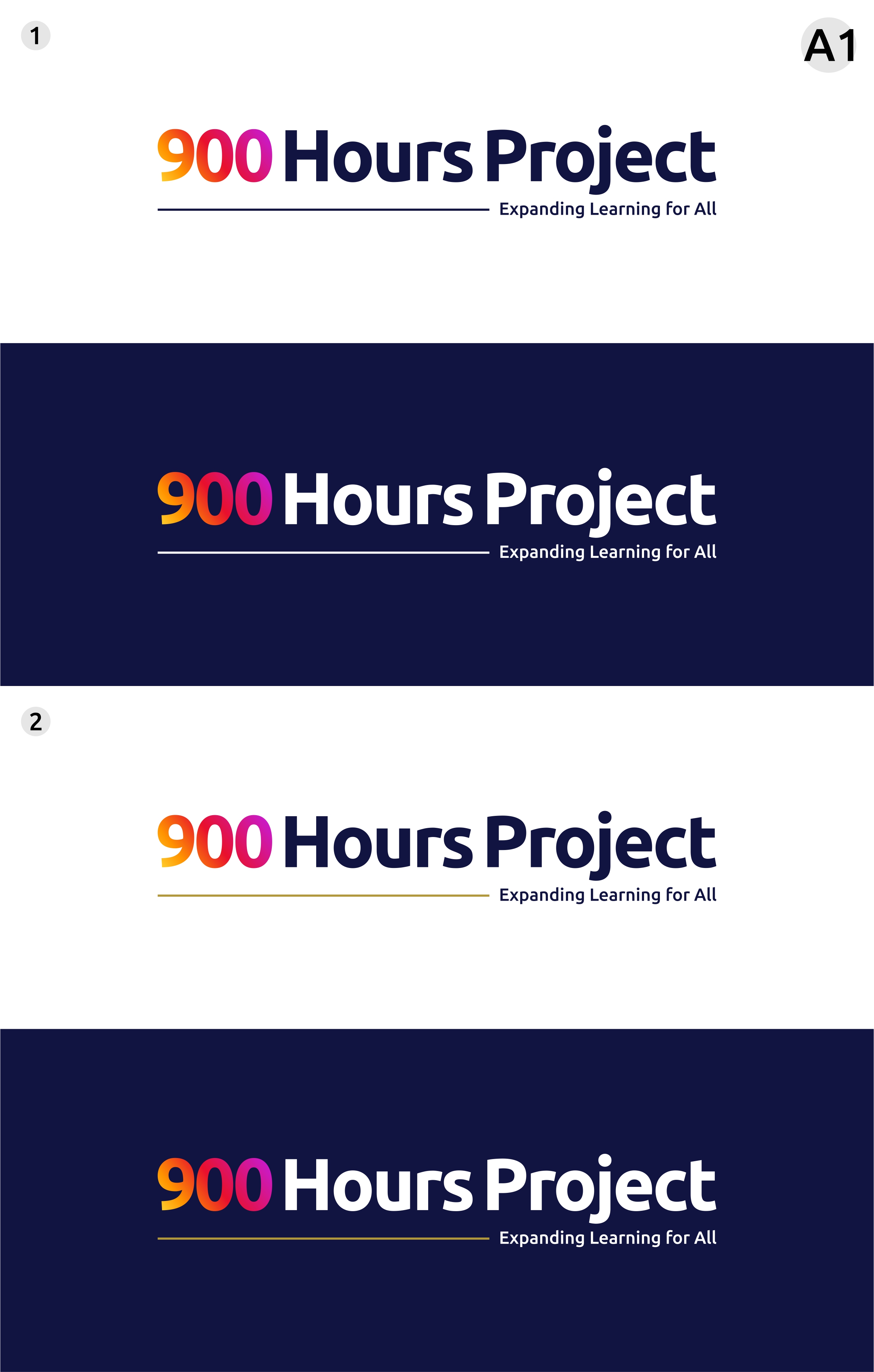 Logo Design by Tiono for 900 Hours Project | Design #37706266