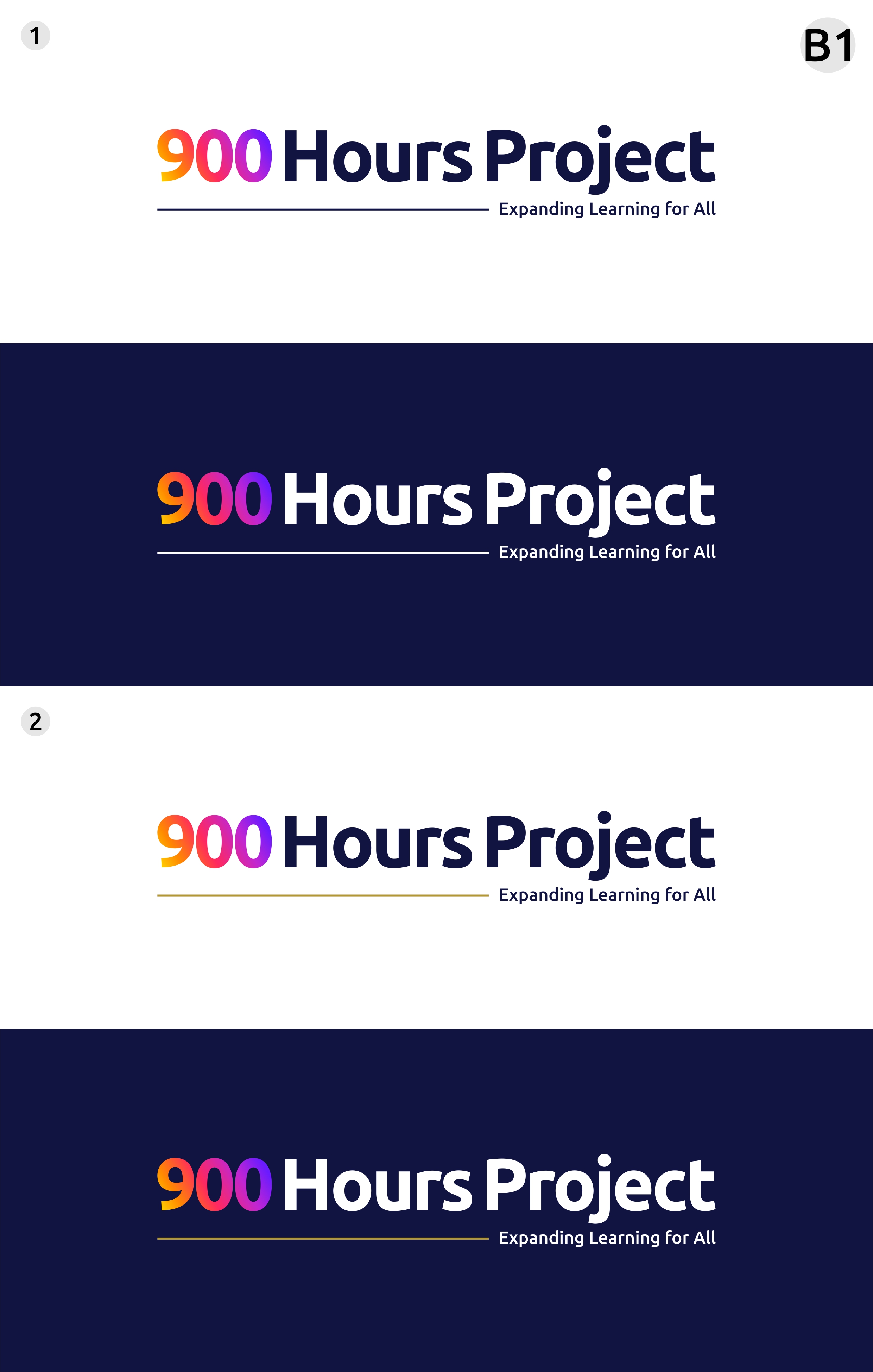 Logo Design by Tiono for 900 Hours Project | Design #37706267