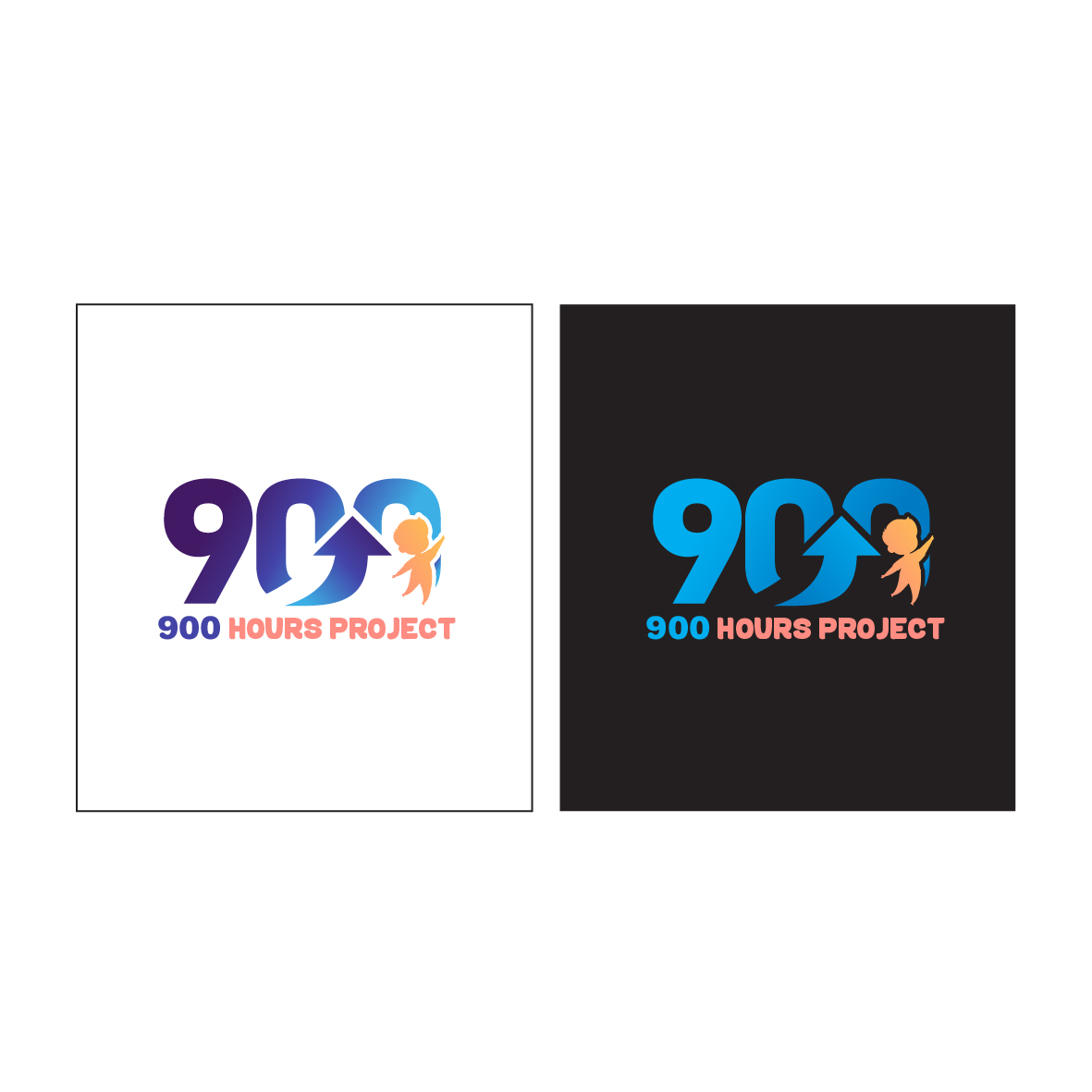 Logo Design by seow tong for 900 Hours Project | Design #37592301