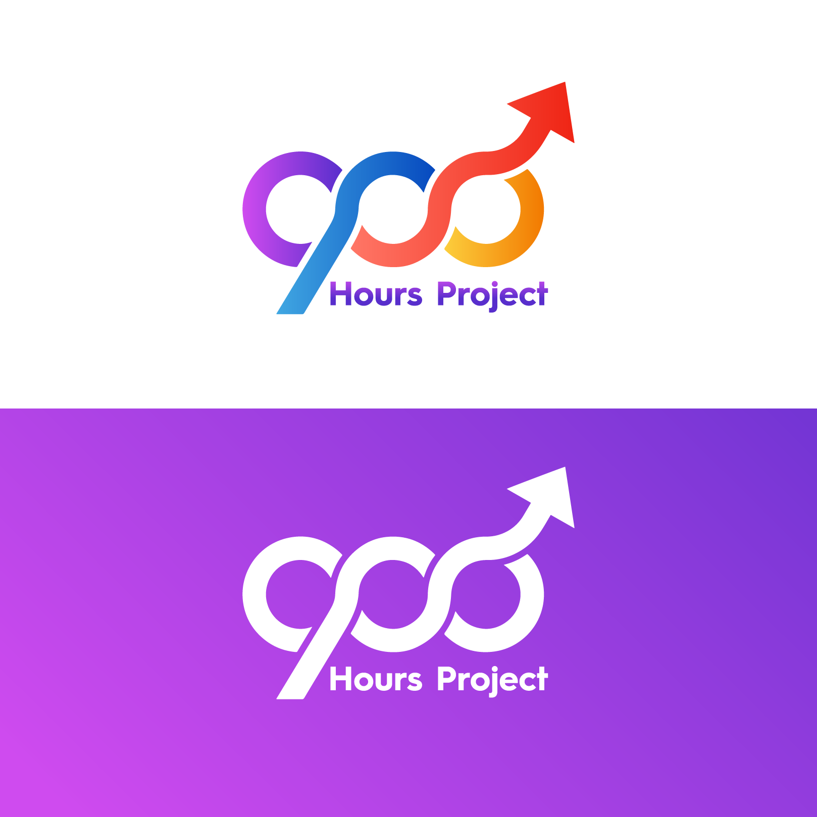 Logo Design by Blesign for 900 Hours Project | Design #37589521