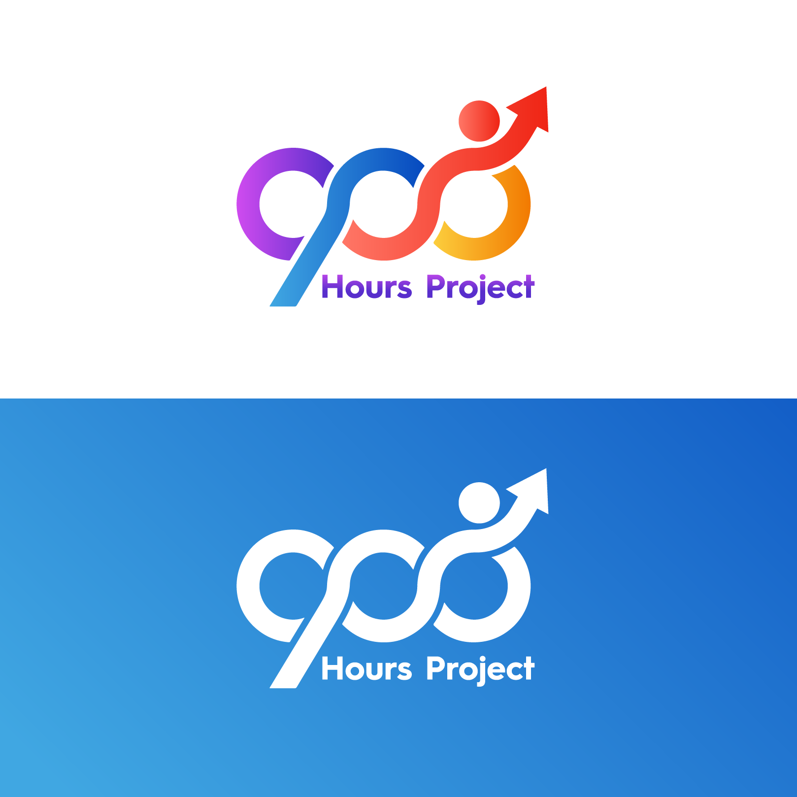 Logo Design by Blesign for 900 Hours Project | Design #37589531
