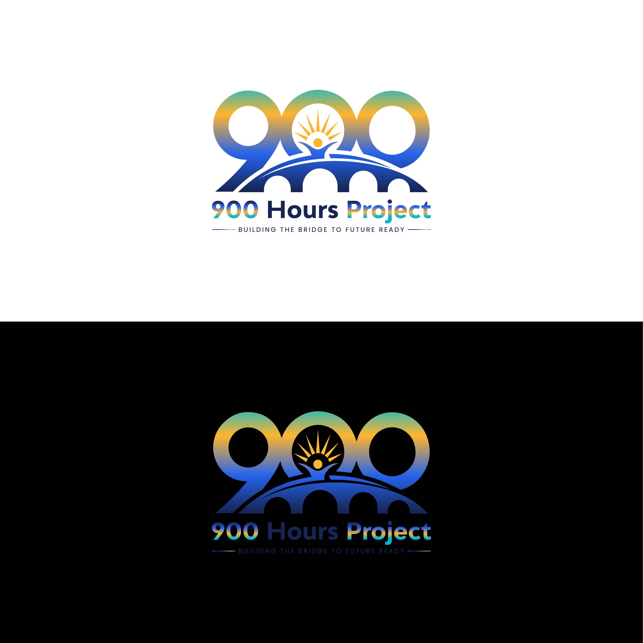 Logo Design by BANI GD for 900 Hours Project | Design #37642102