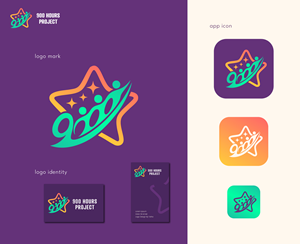 Logo Design by Talha Baslik for 900 Hours Project | Design: #37591424