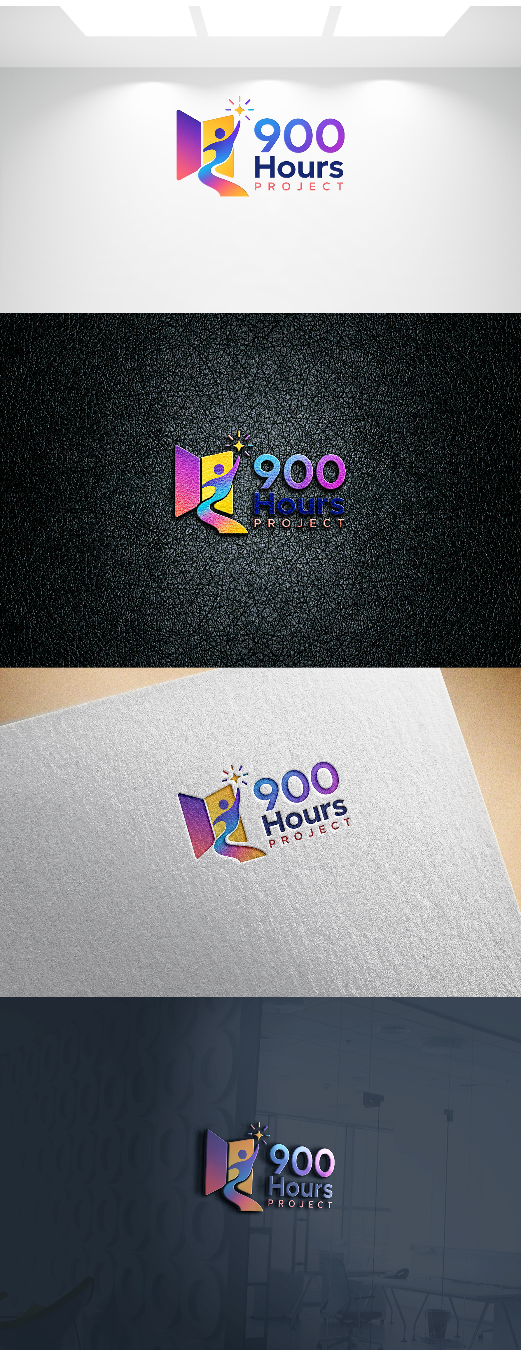 Logo Design by Joseph Robert for 900 Hours Project | Design #37590650