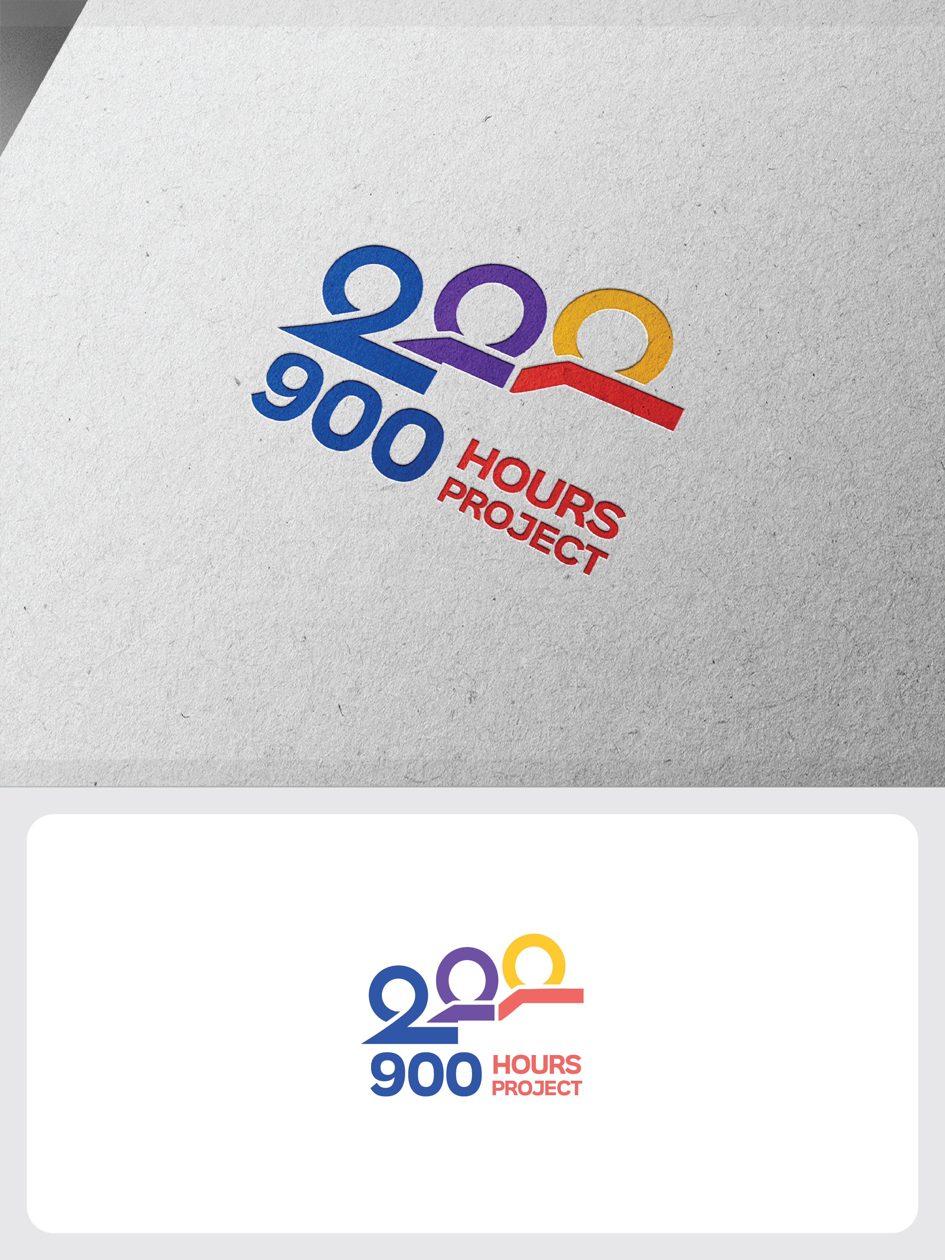 Logo Design by raju.creative for 900 Hours Project | Design #37591849