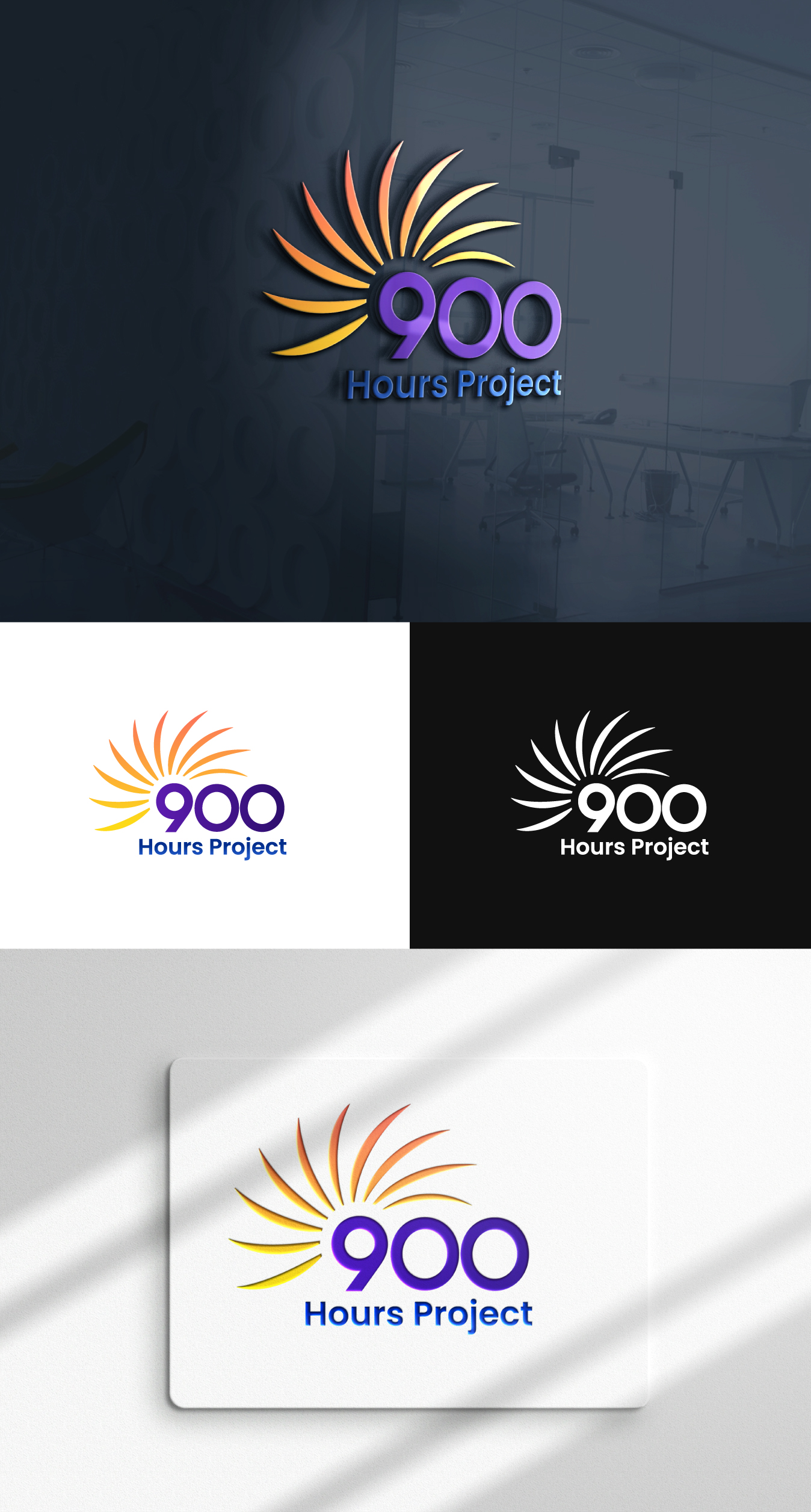 Logo Design by Oliver_Design for 900 Hours Project | Design #37596134