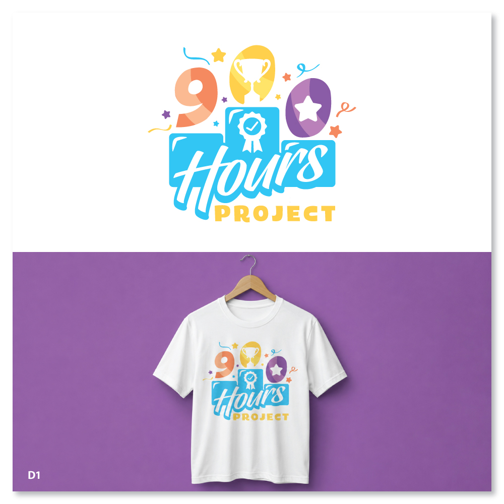 Logo Design by Sujit Banerjee for 900 Hours Project | Design #37590804