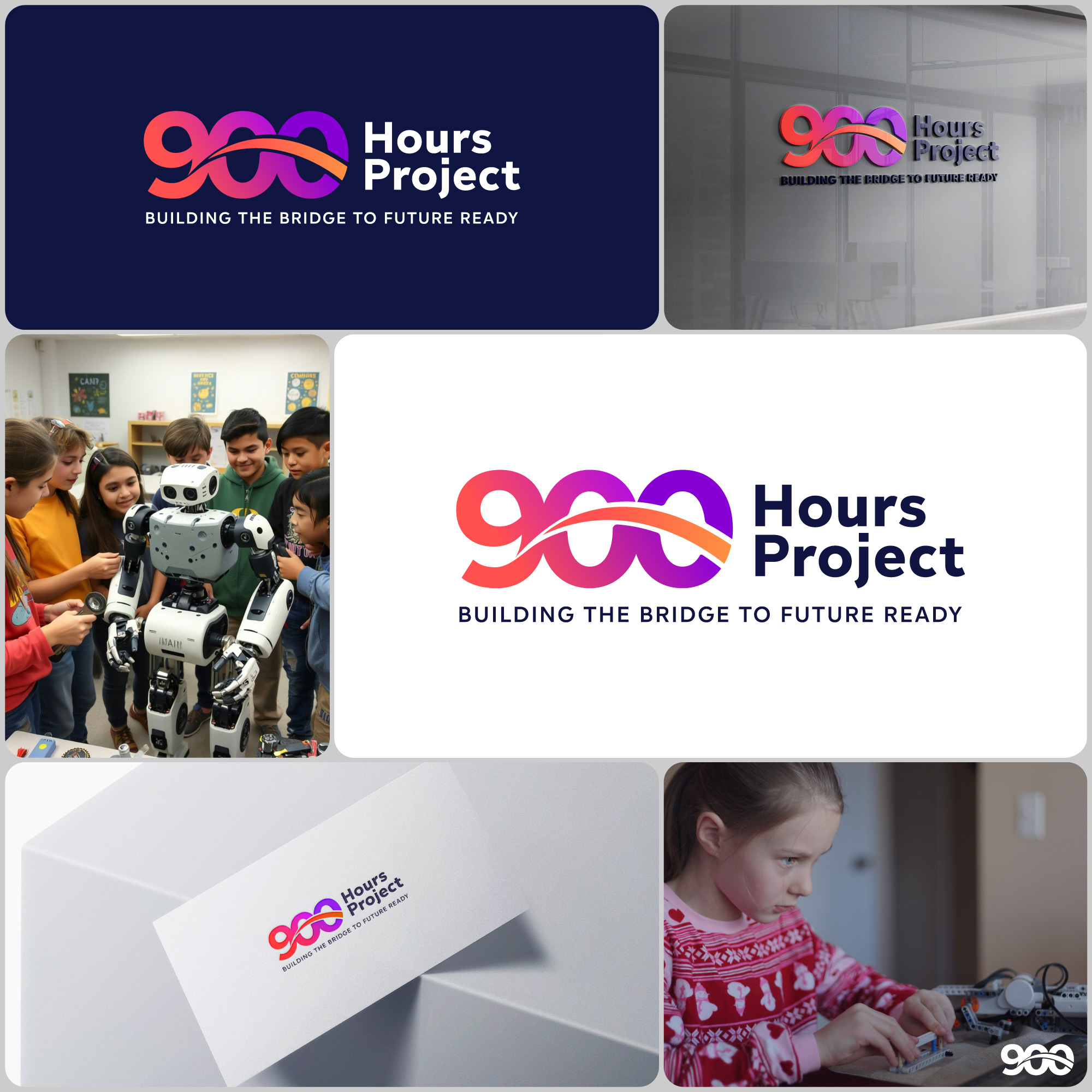 Logo Design by oxkenzie for 900 Hours Project | Design #37628401