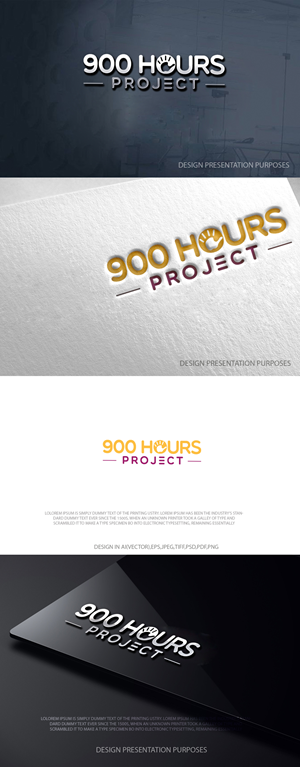 Logo Design by zebronicgraphic for 900 Hours Project | Design: #37591380