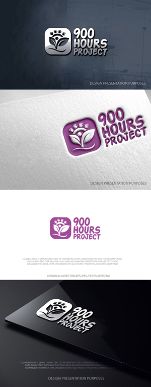 Logo Design by zebronicgraphic for 900 Hours Project | Design: #37591383