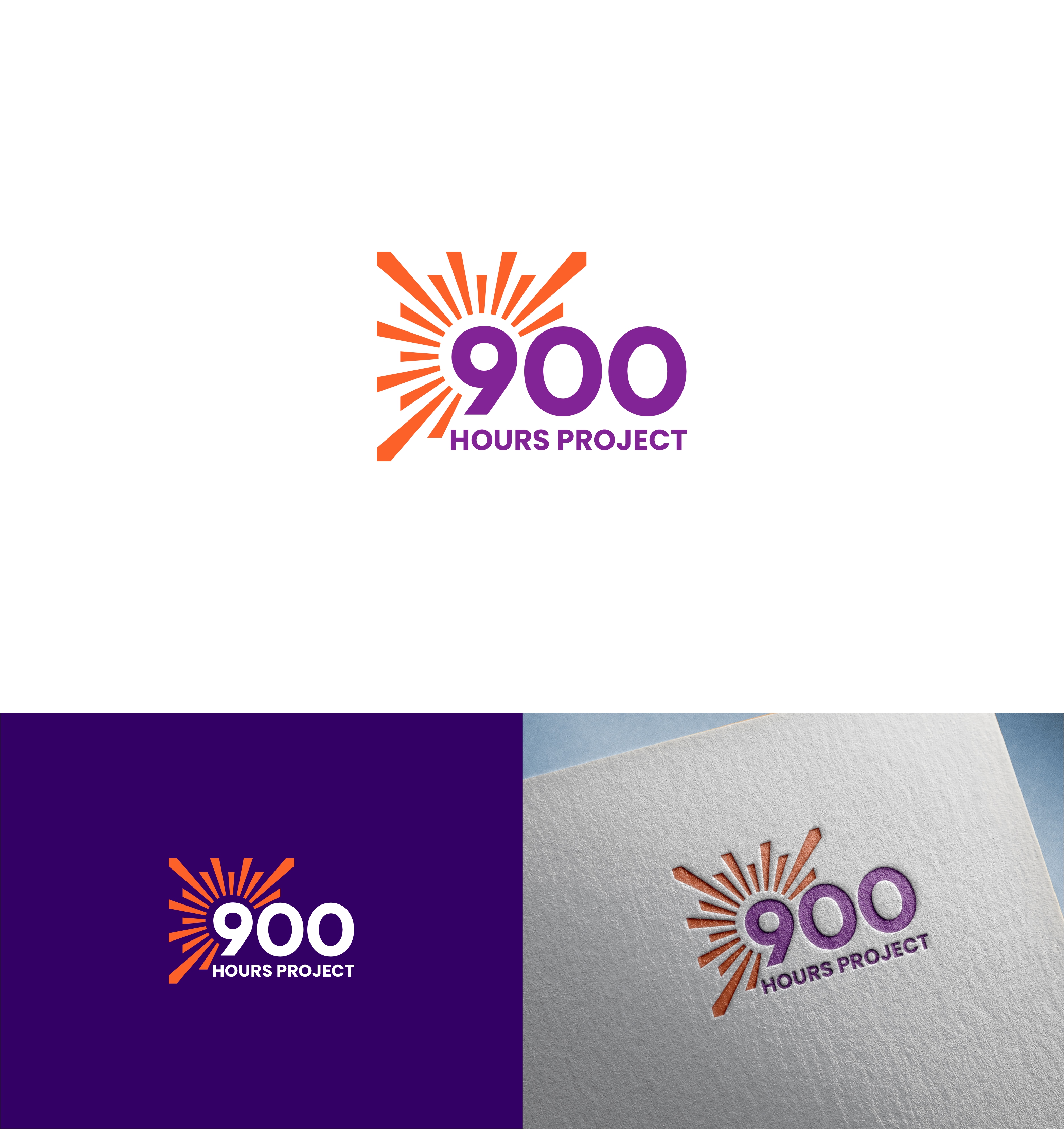 Logo Design by Joenet Jayawarna for 900 Hours Project | Design #37596430