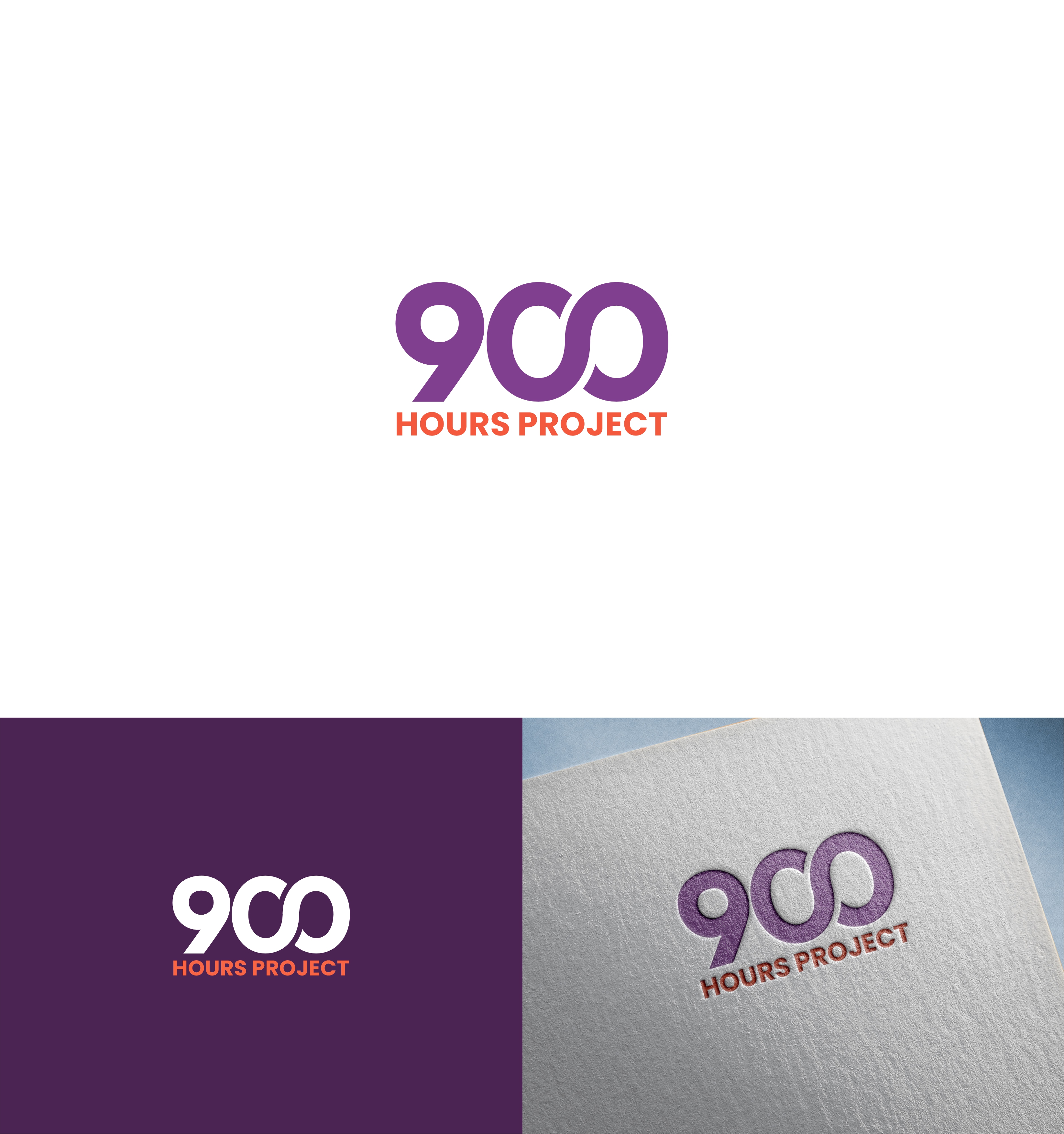Logo Design by Joenet Jayawarna for 900 Hours Project | Design #37603213