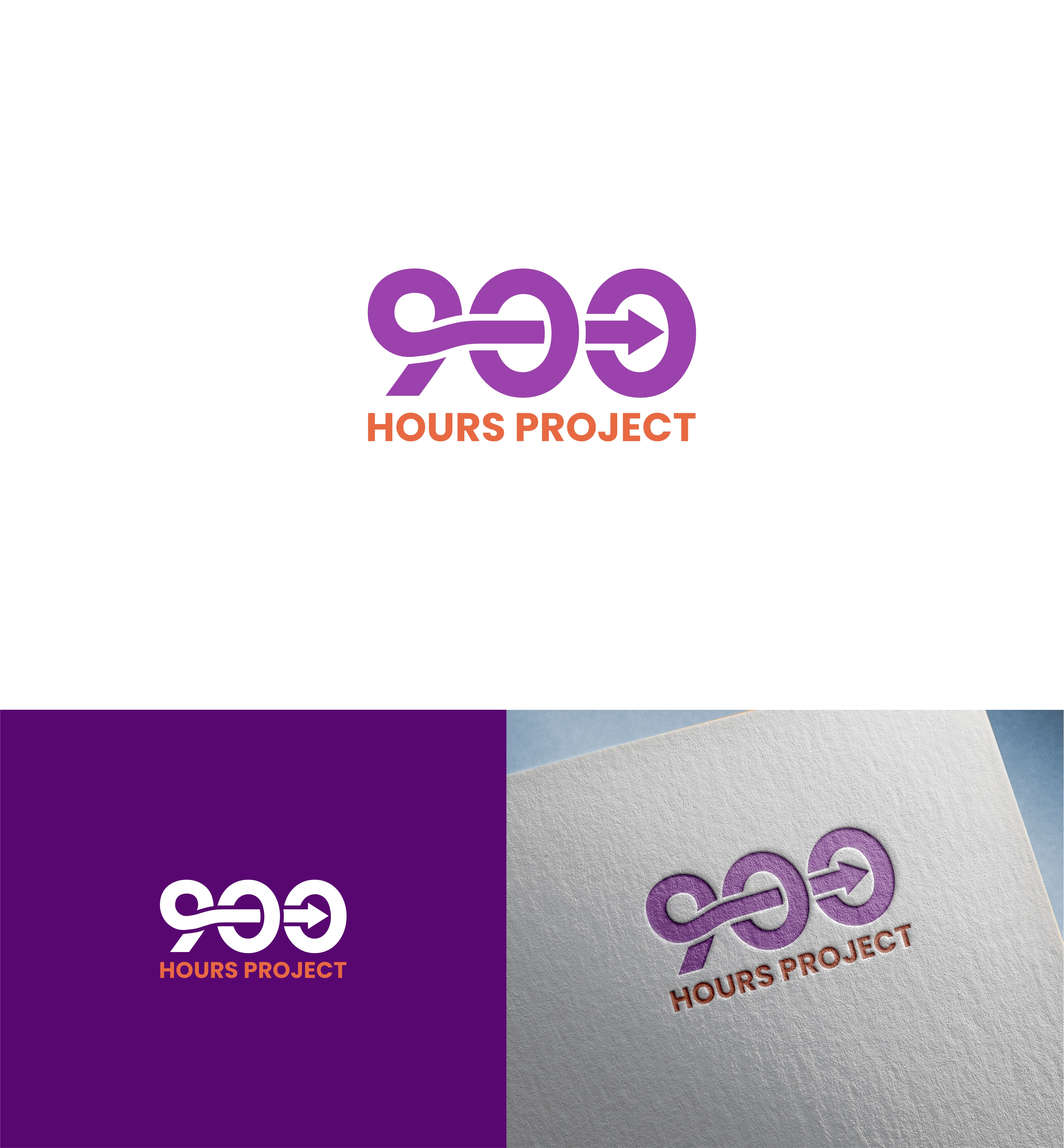 Logo Design by Joenet Jayawarna for 900 Hours Project | Design #37603357