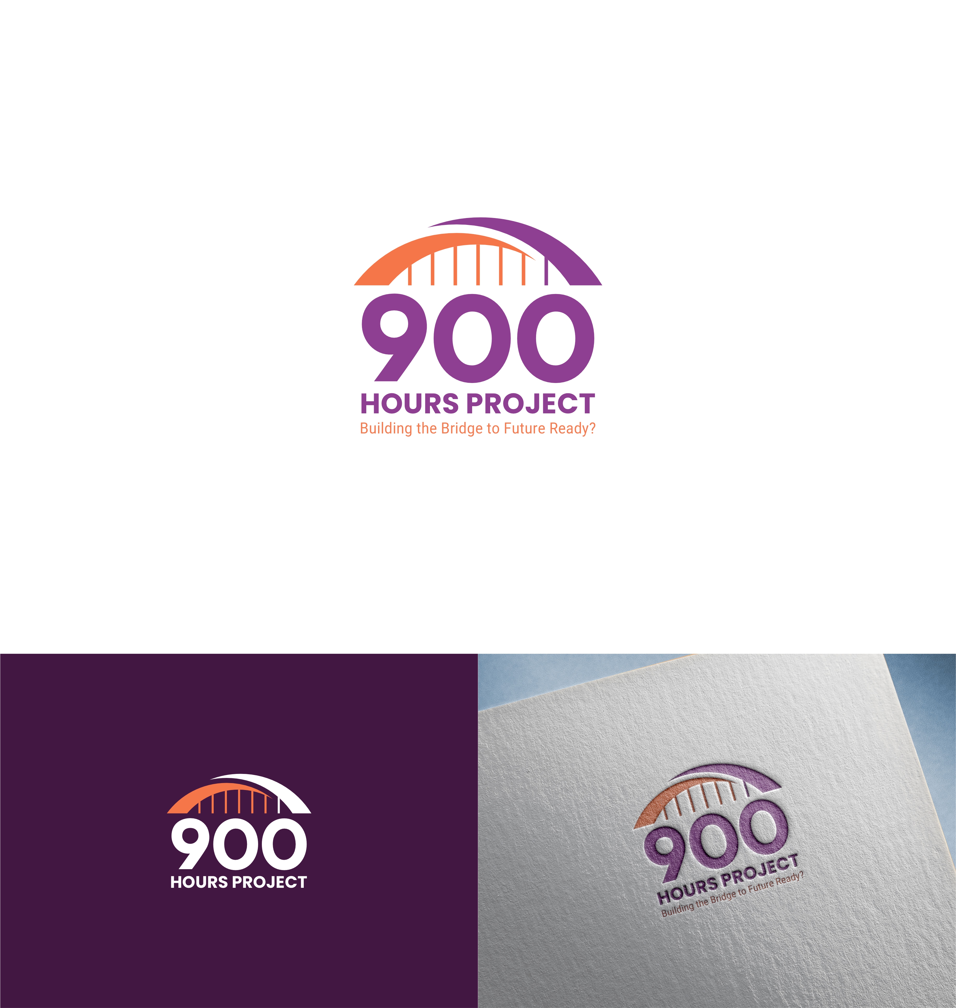 Logo Design by Joenet Jayawarna for 900 Hours Project | Design #37617911
