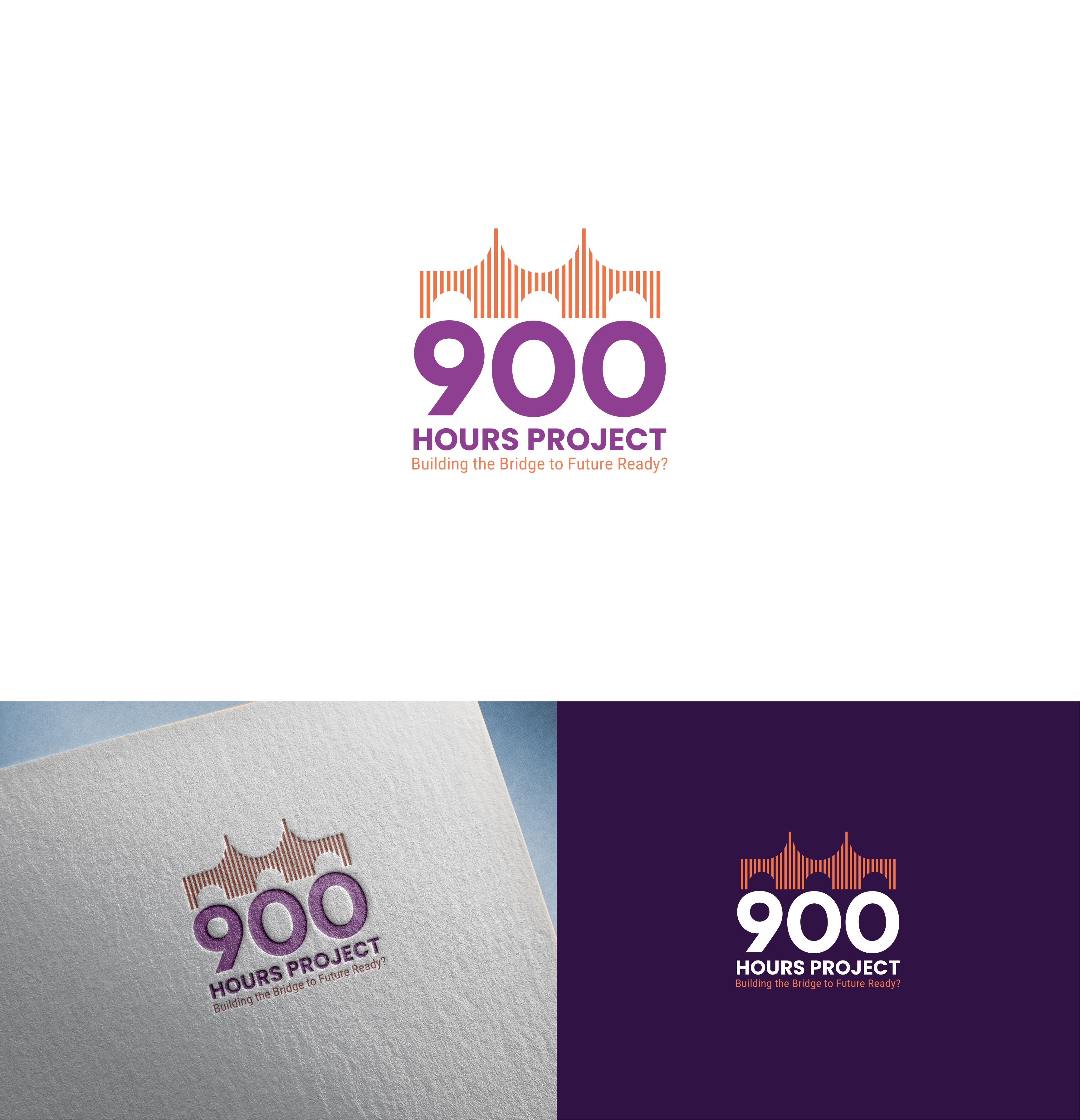 Logo Design by Joenet Jayawarna for 900 Hours Project | Design #37617921