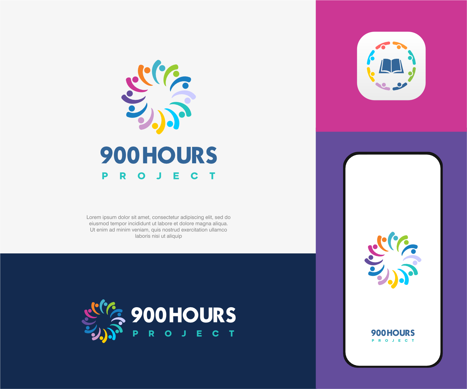Logo Design by ThiagoB for 900 Hours Project | Design #37589236
