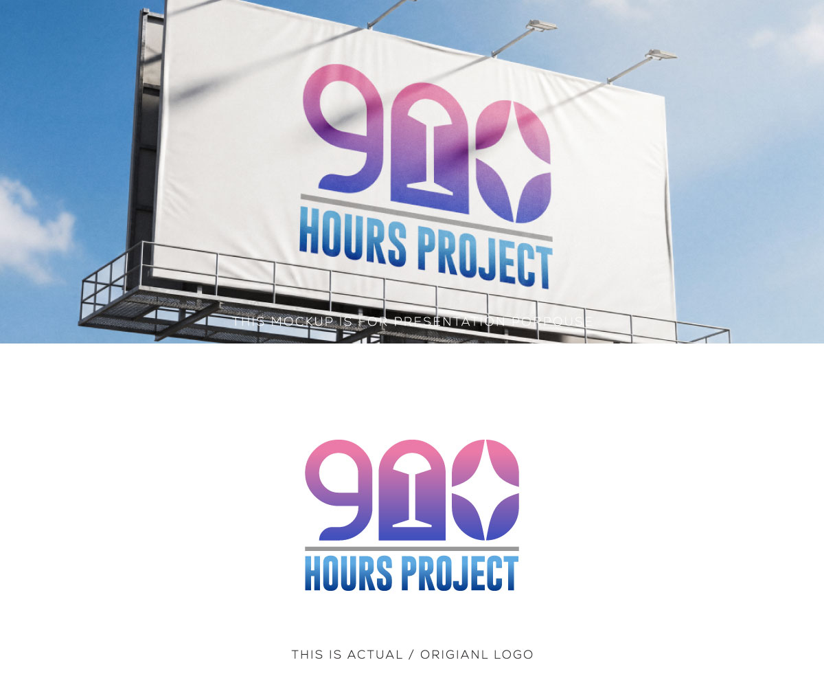 Logo Design by Ansh Design for 900 Hours Project | Design #37591044