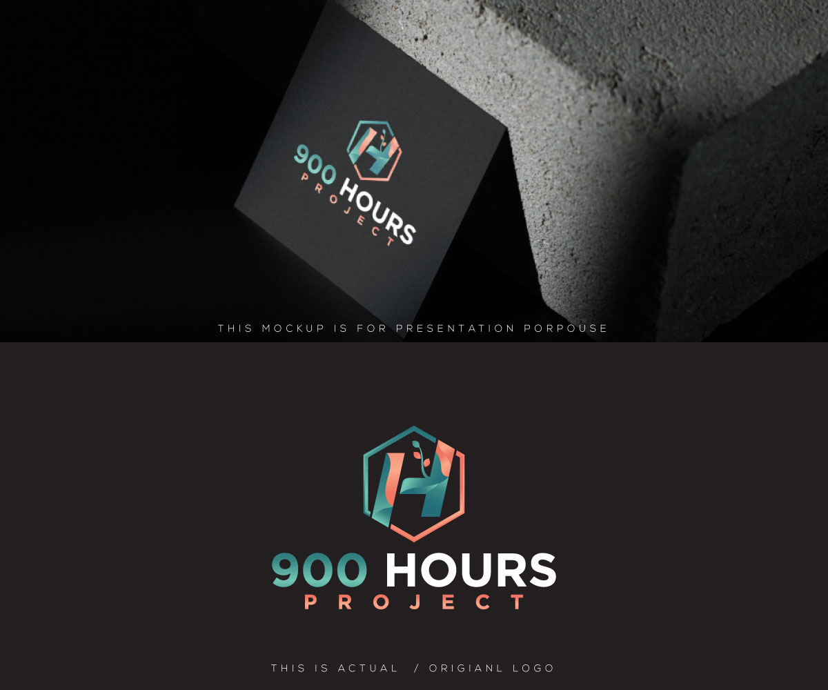 Logo Design by Ansh Design for 900 Hours Project | Design #37591047