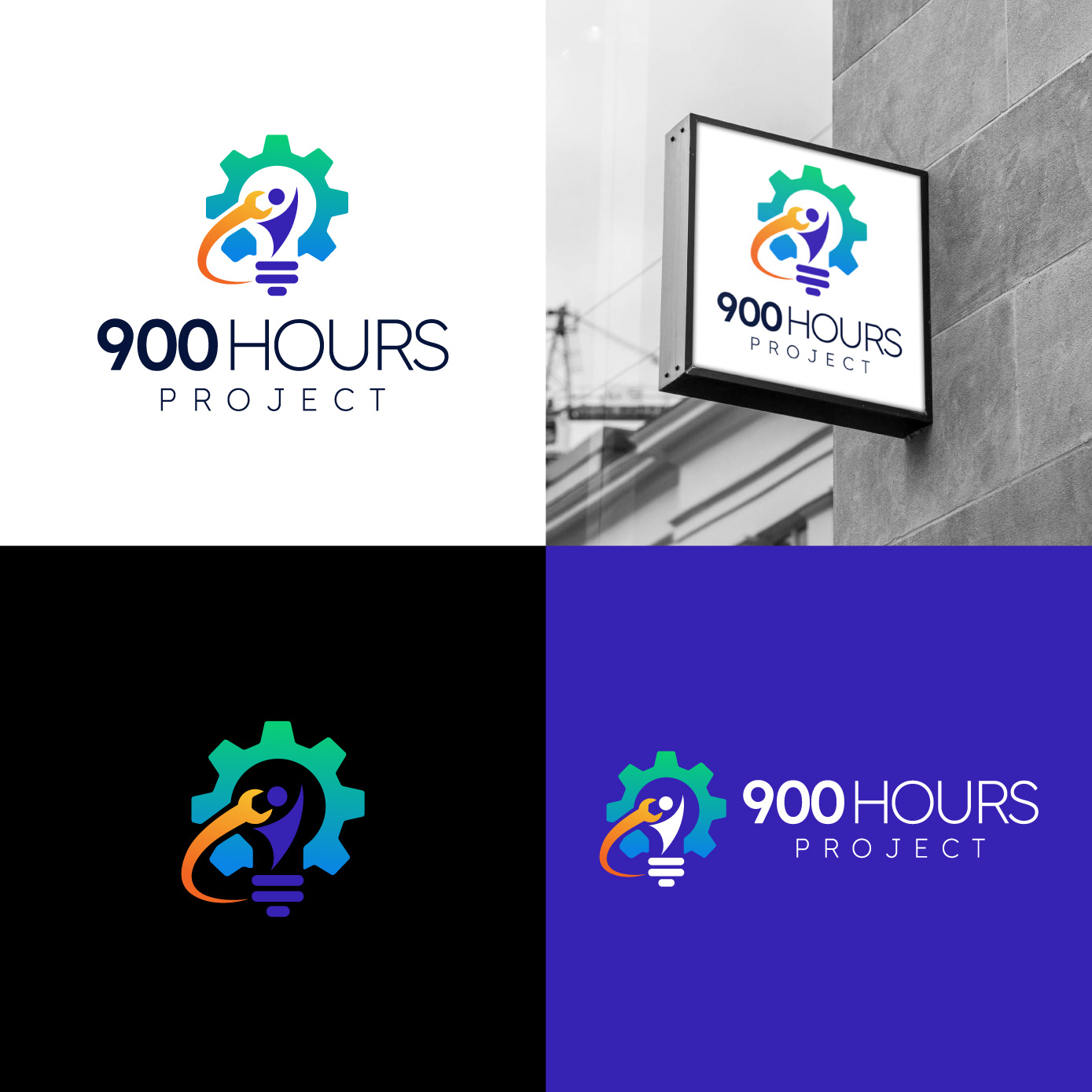 Logo Design by Radsky17 for 900 Hours Project | Design #37596823