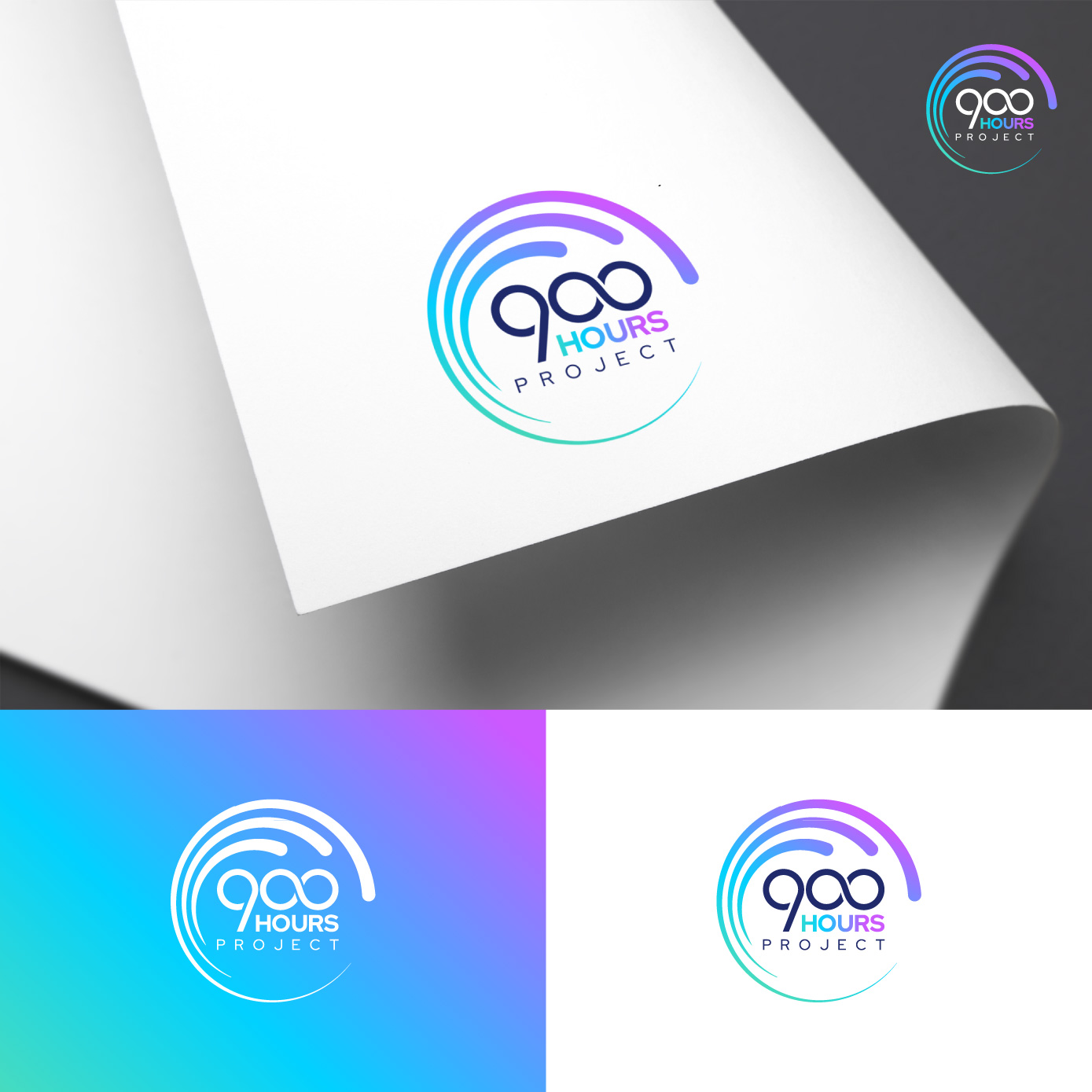 Logo Design by Radsky17 for 900 Hours Project | Design #37603579