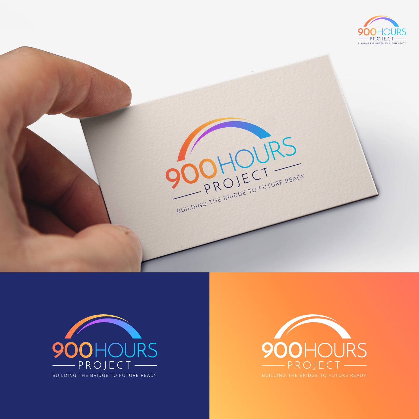 Logo Design by Radsky17 for 900 Hours Project | Design #37615869