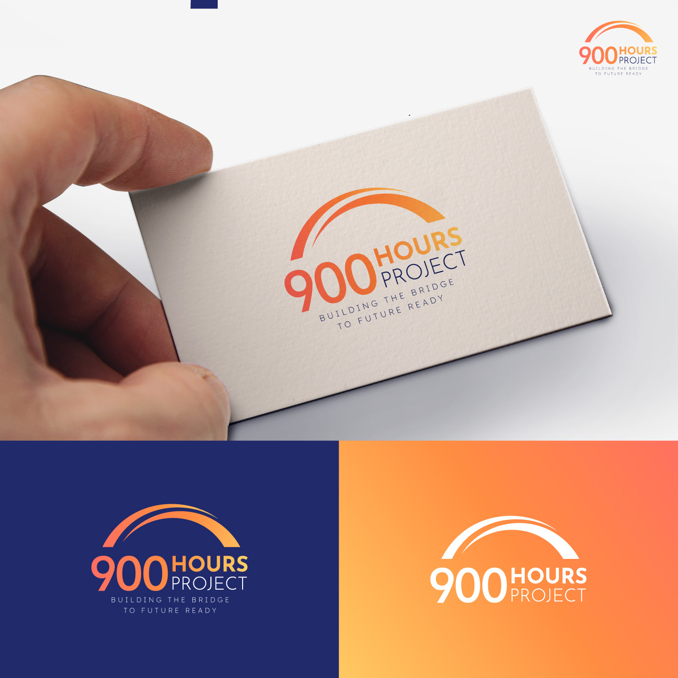 Logo Design by Radsky17 for 900 Hours Project | Design #37615870