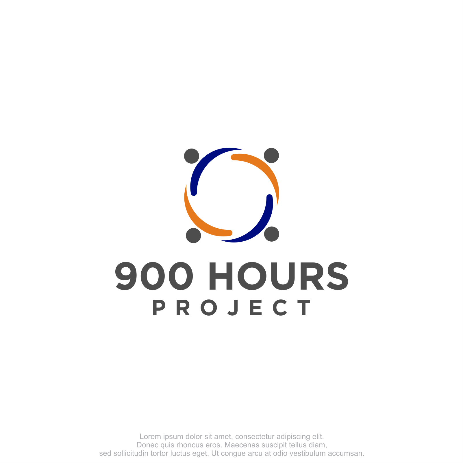 Logo Design by M.Syaiful Huda for 900 Hours Project | Design #37590188