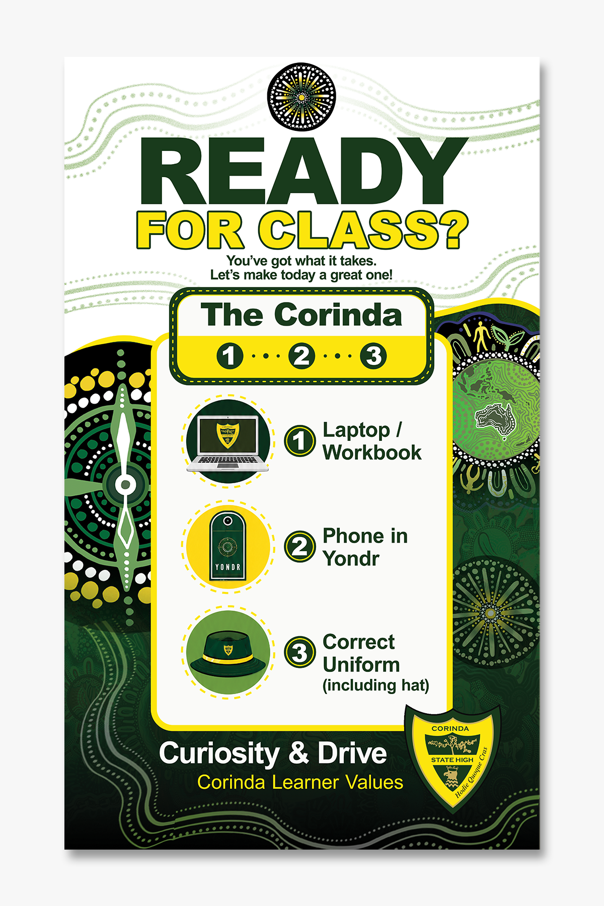 Poster Design by NancyTan for Corinda State High School | Design #37594404