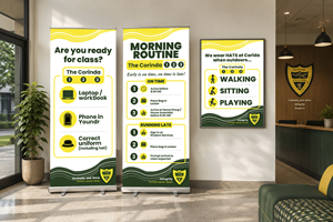 Corinda Information Posters for Student signage