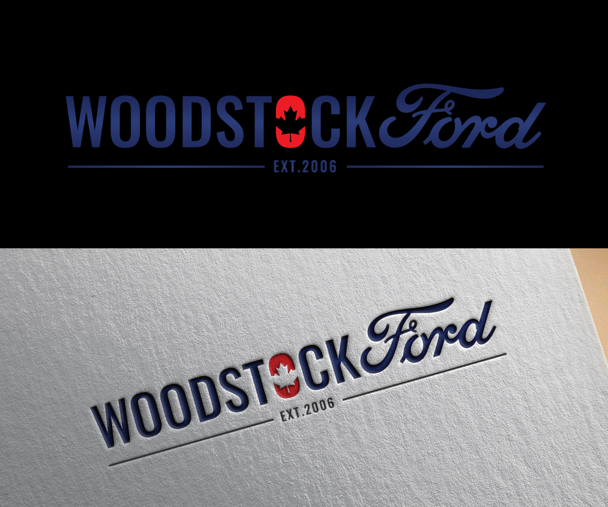 Logo Design by Adi Graphics for Woodstock ford  | Design #37596047