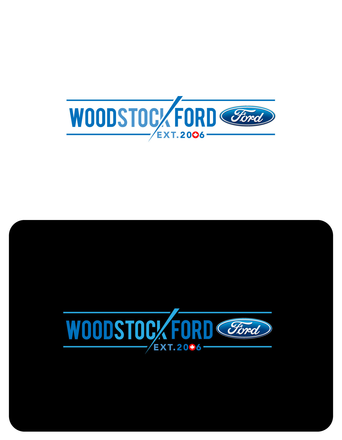 Logo Design by Falcon Kreative for Woodstock ford  | Design #37593180