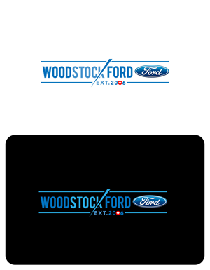 Logo Design by Falcon Kreative for Woodstock ford  | Design: #37593180