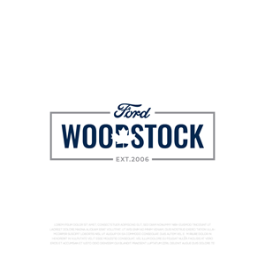 Design de Logo par LogoEon pour Woodstock ford  | Design : #37592861