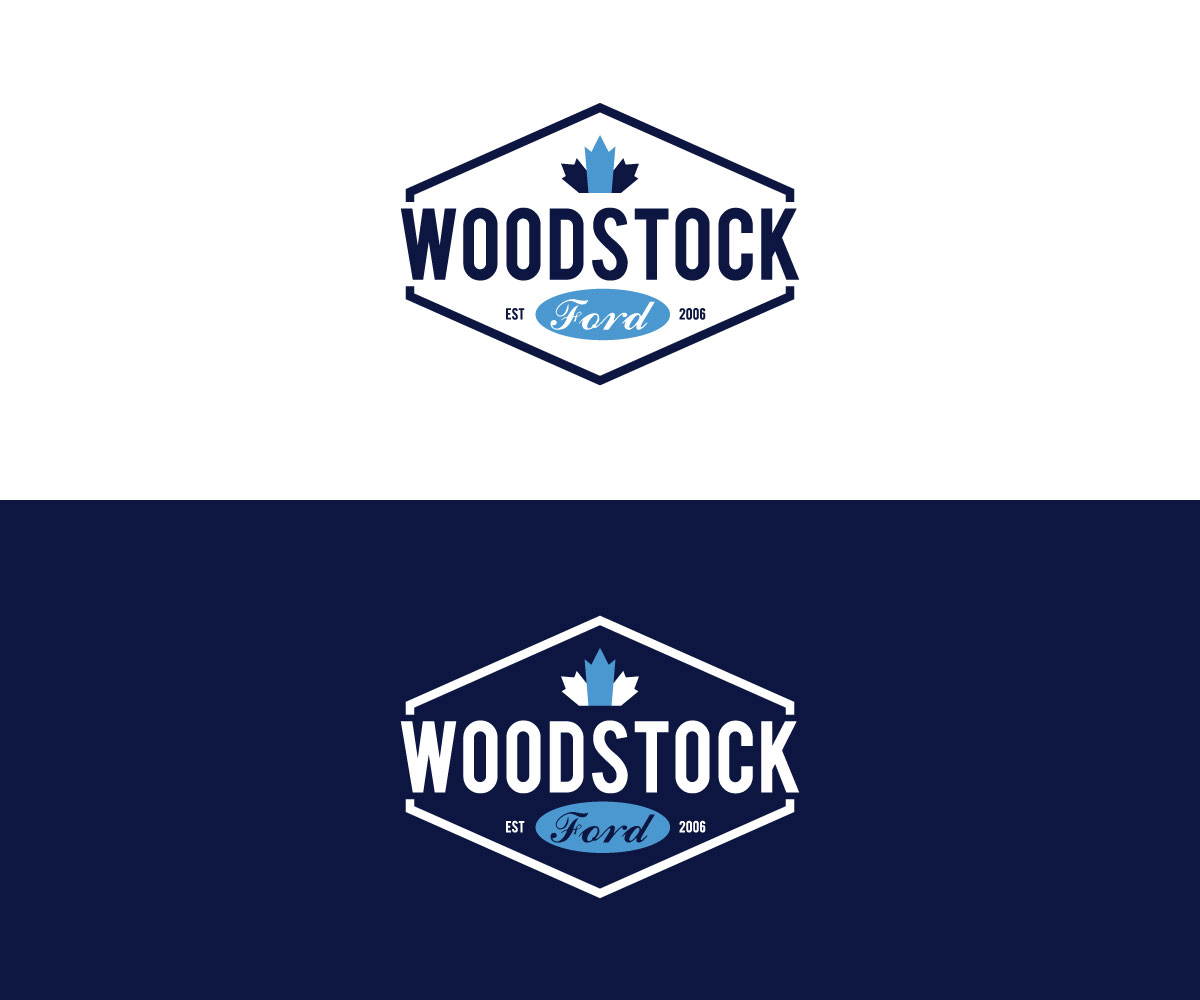 Logo Design by jonkonrad for Woodstock ford  | Design #37594415