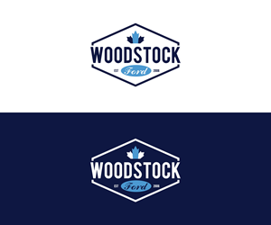 Logo Design by jonkonrad for Woodstock ford  | Design: #37594415