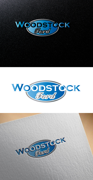 Logo Design by amran mollaa for Woodstock ford  | Design: #37595752