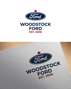 Logo Design by Visionary Creations for Woodstock ford  | Design: #37596144