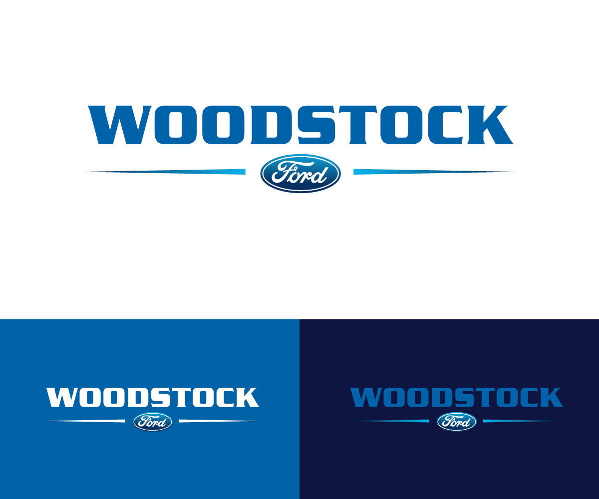 Diseño de Logo por Kavth para Woodstock ford  | Diseño #37597342
