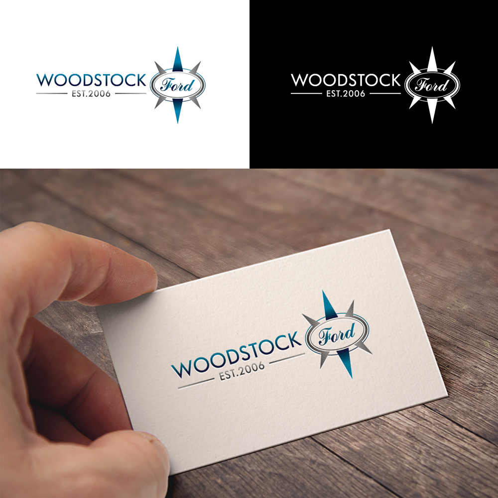 Diseño de Logo por RA-bica para Woodstock ford  | Diseño #37593262