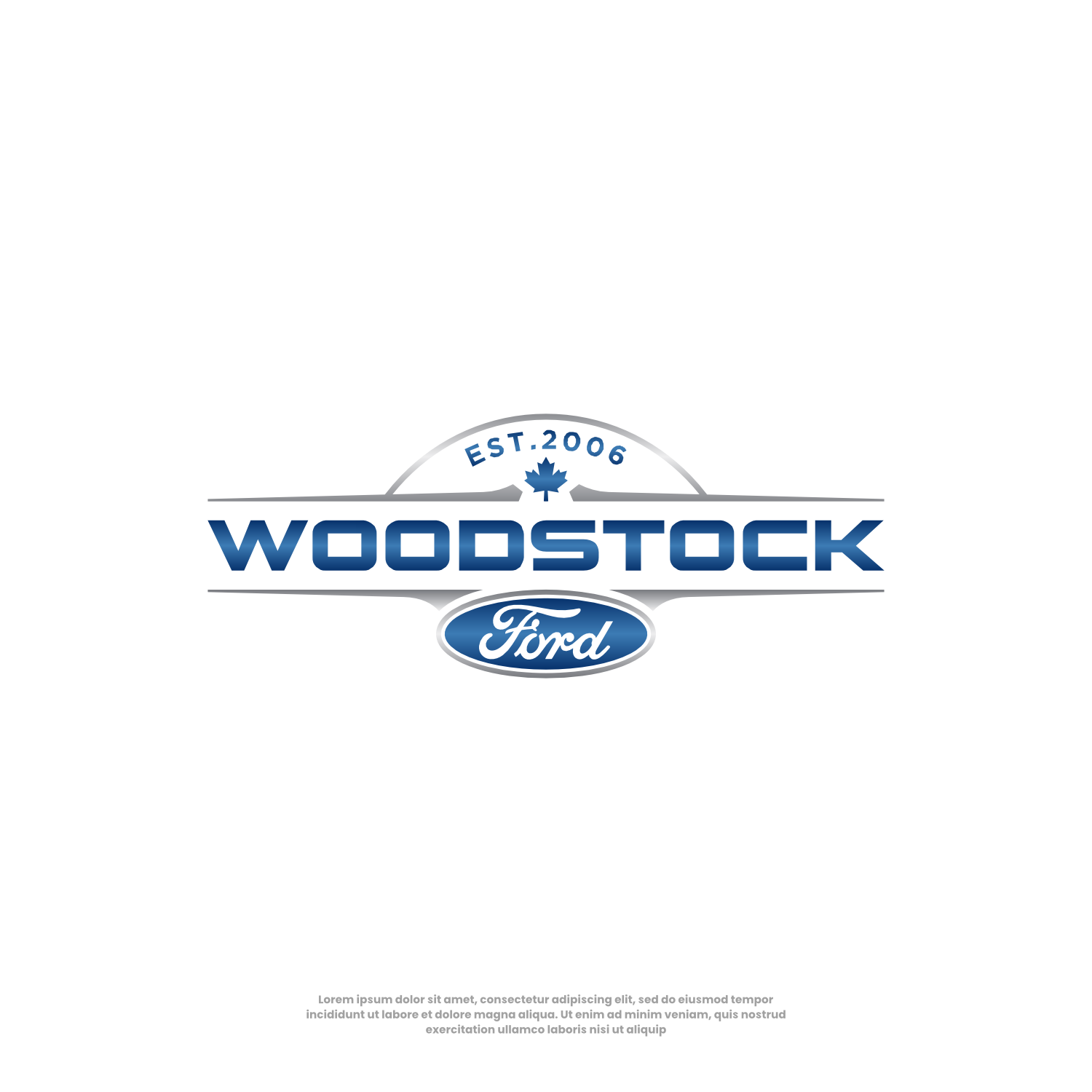 Diseño de Logo por Kenshin777 para Woodstock ford  | Diseño #37600148