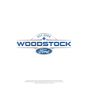 Diseño de Logo por Kenshin777 para Woodstock ford  | Diseño: #37600148